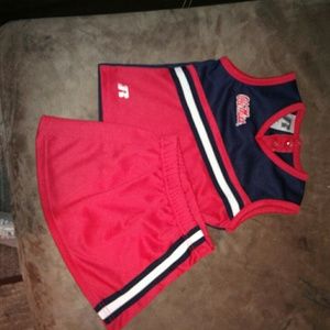 Ole Miss cheerleader outfit